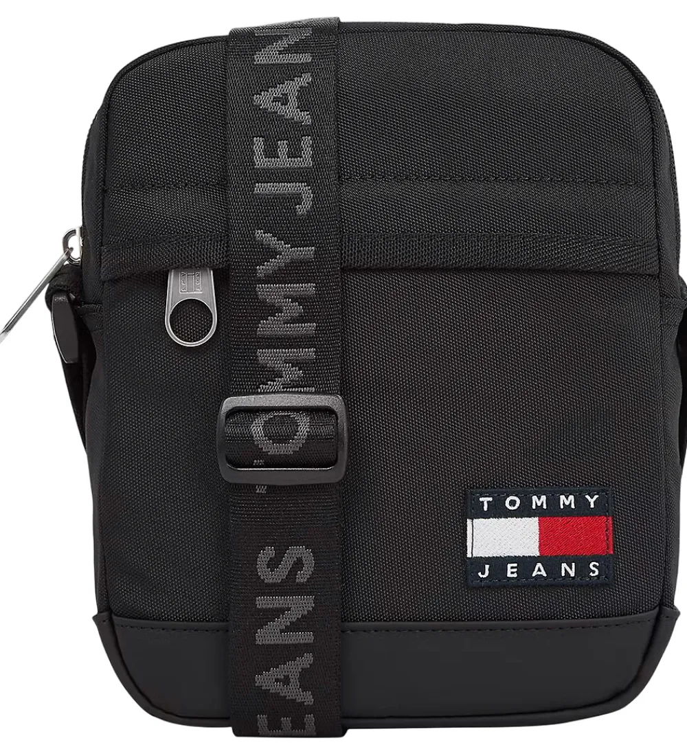 Skuldertasker-Tommy Hilfiger Skuldertaske - Ess Daily Reporter - Sort
