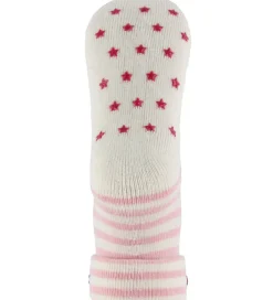 Strømper-Tommy Hilfiger Strømper - 2-pak - Rosa/Hvid