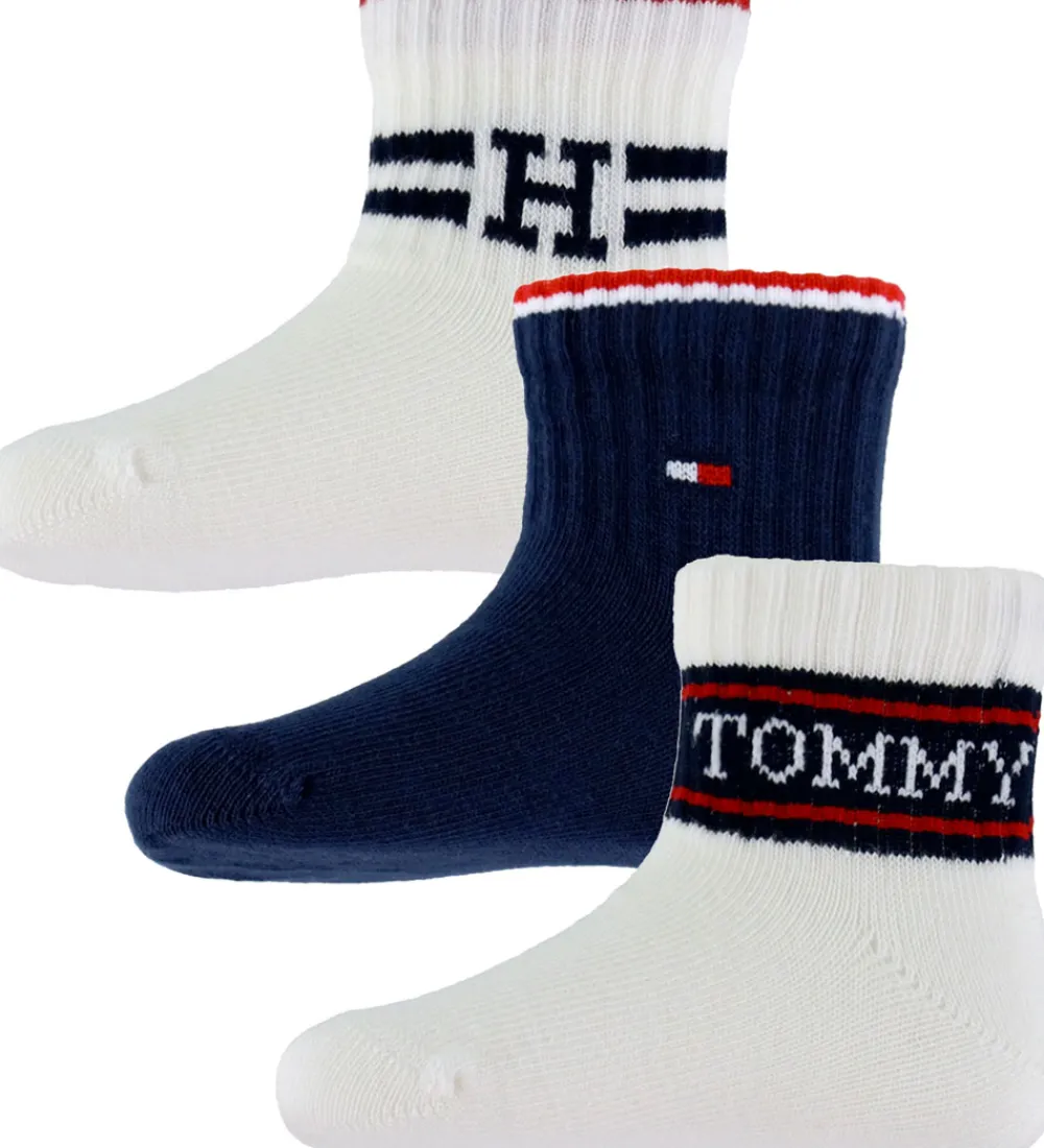 Strømper-Tommy Hilfiger Strømper - 3-pak - Tommy Original