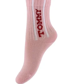 Tommy Hilfiger Strømper*Strømper - 2-pak - Rosa/Hvid