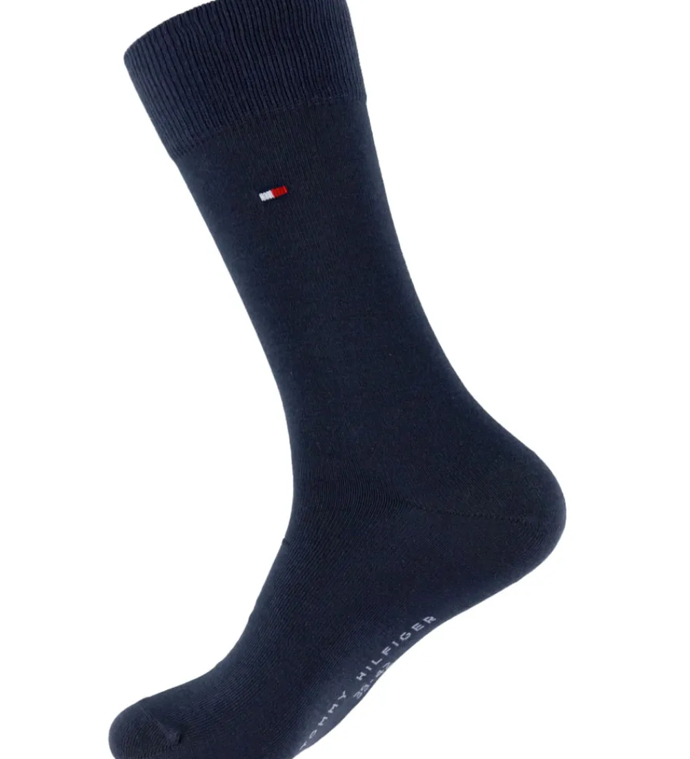 Strømper|Basis-Tommy Hilfiger Strømper - 3-pak - Dark Navy