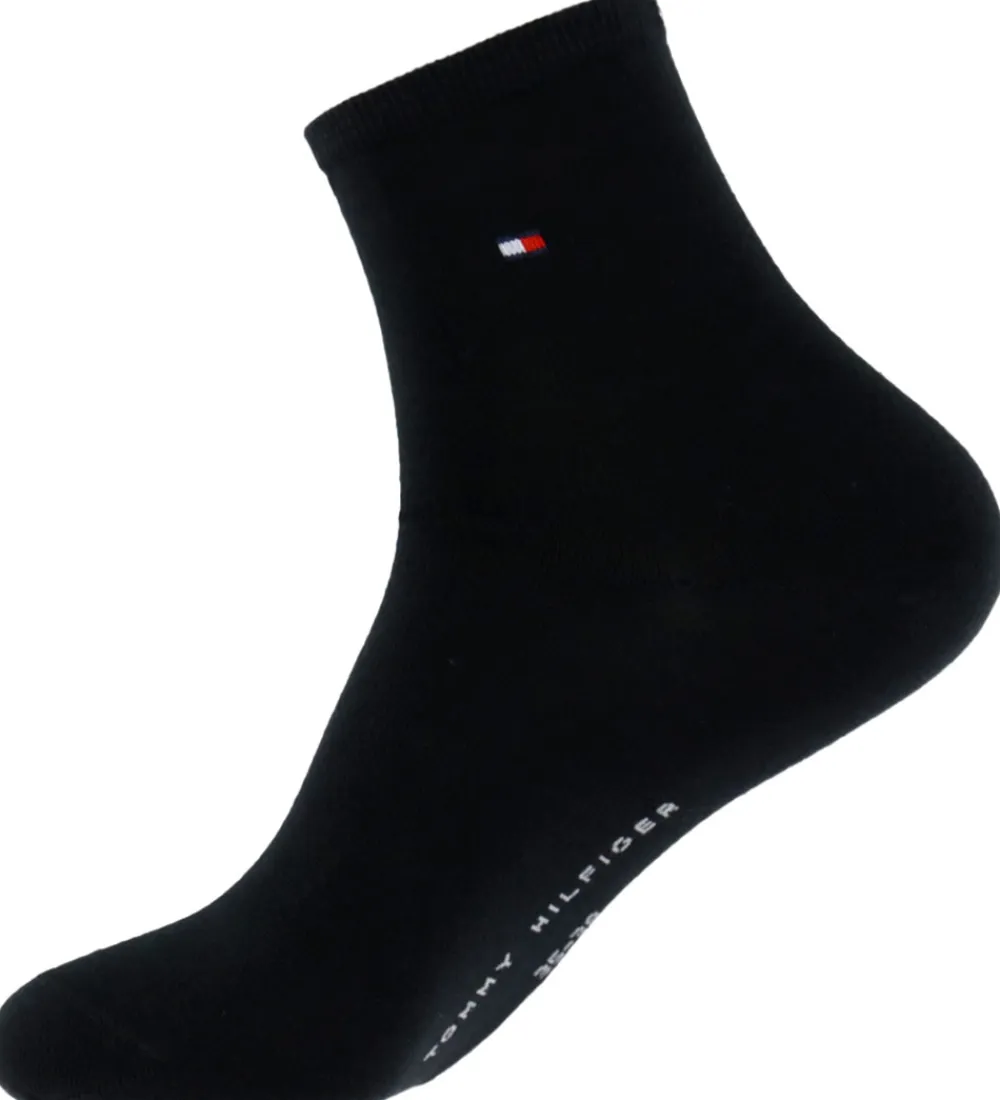 Strømper|Basis-Tommy Hilfiger Strømper - 2-pak - Sort
