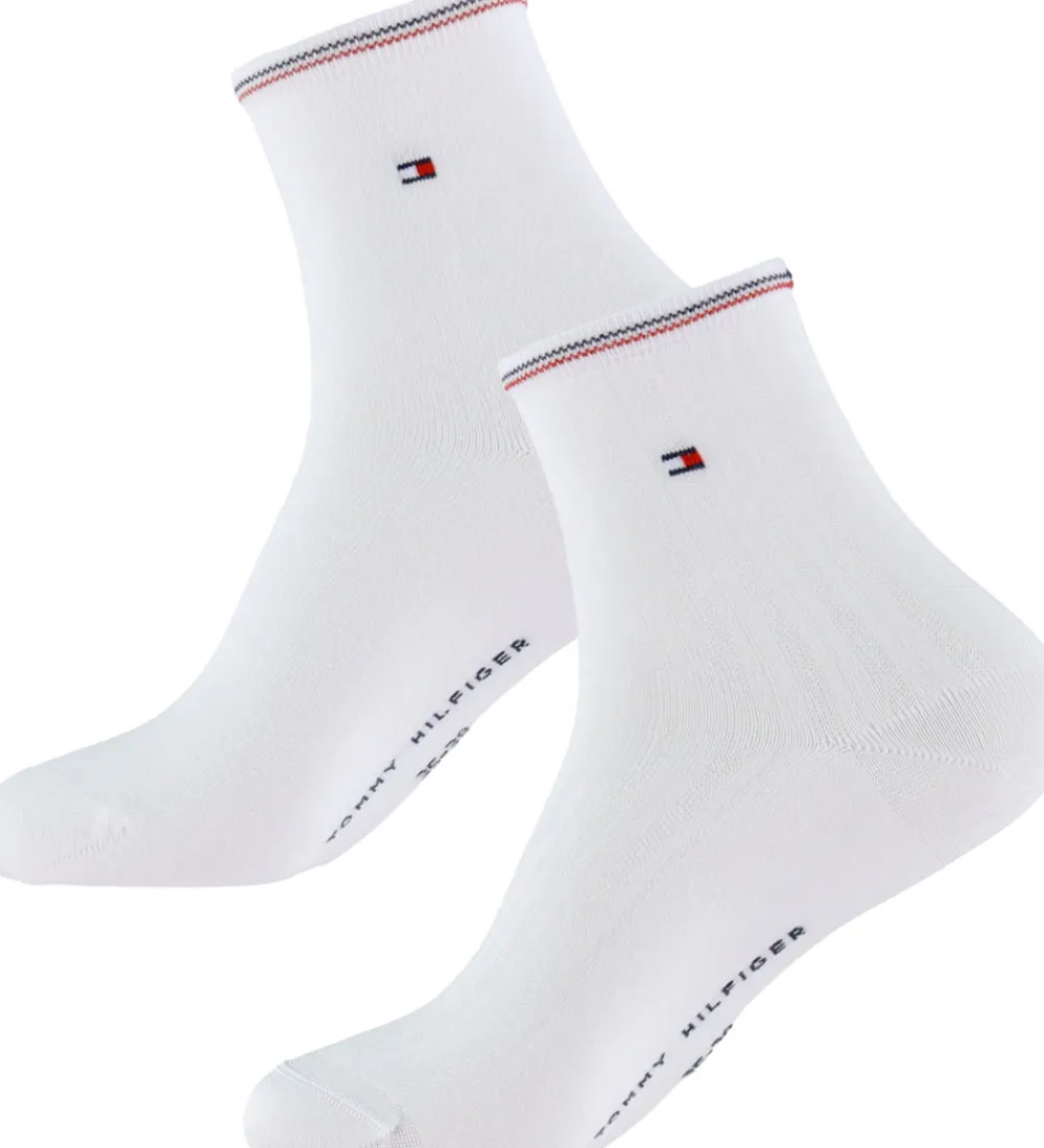 Tommy Hilfiger Strømper|Basis*Strømper - 2-pak - Hvid
