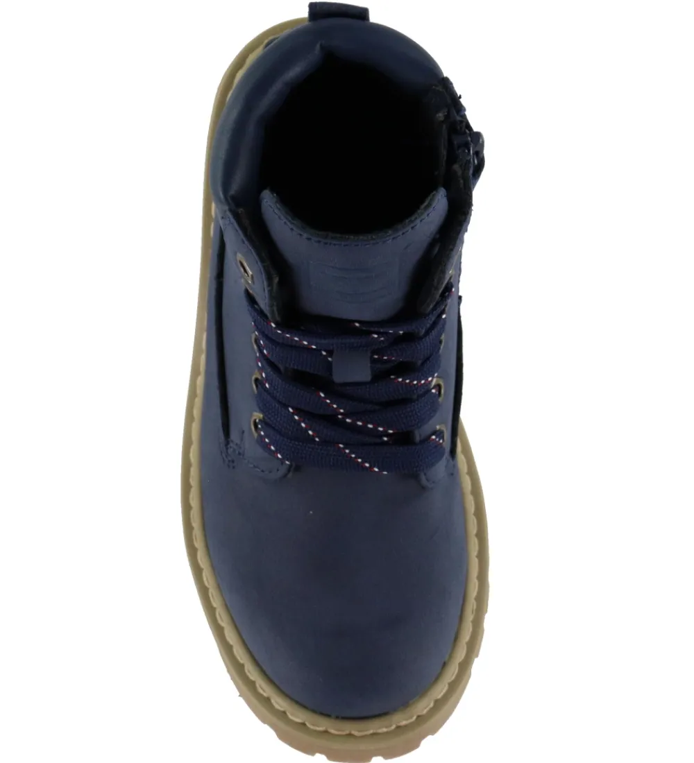 Støvler-Tommy Hilfiger Støvler - Lace-Up - Blå