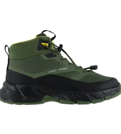 Støvler-Tommy Hilfiger Støvler - Mid Lace-Up - Military Green