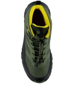Støvler-Tommy Hilfiger Støvler - Mid Lace-Up - Military Green