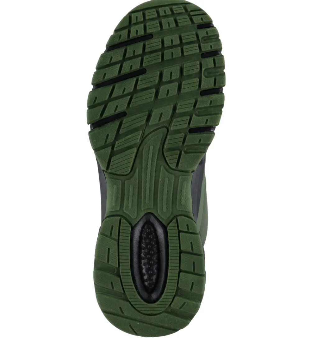Støvler-Tommy Hilfiger Støvler - Mid Lace-Up - Military Green