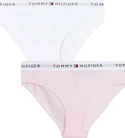 Undertøj-Tommy Hilfiger Trusser - 2-pak - Light Pink/White