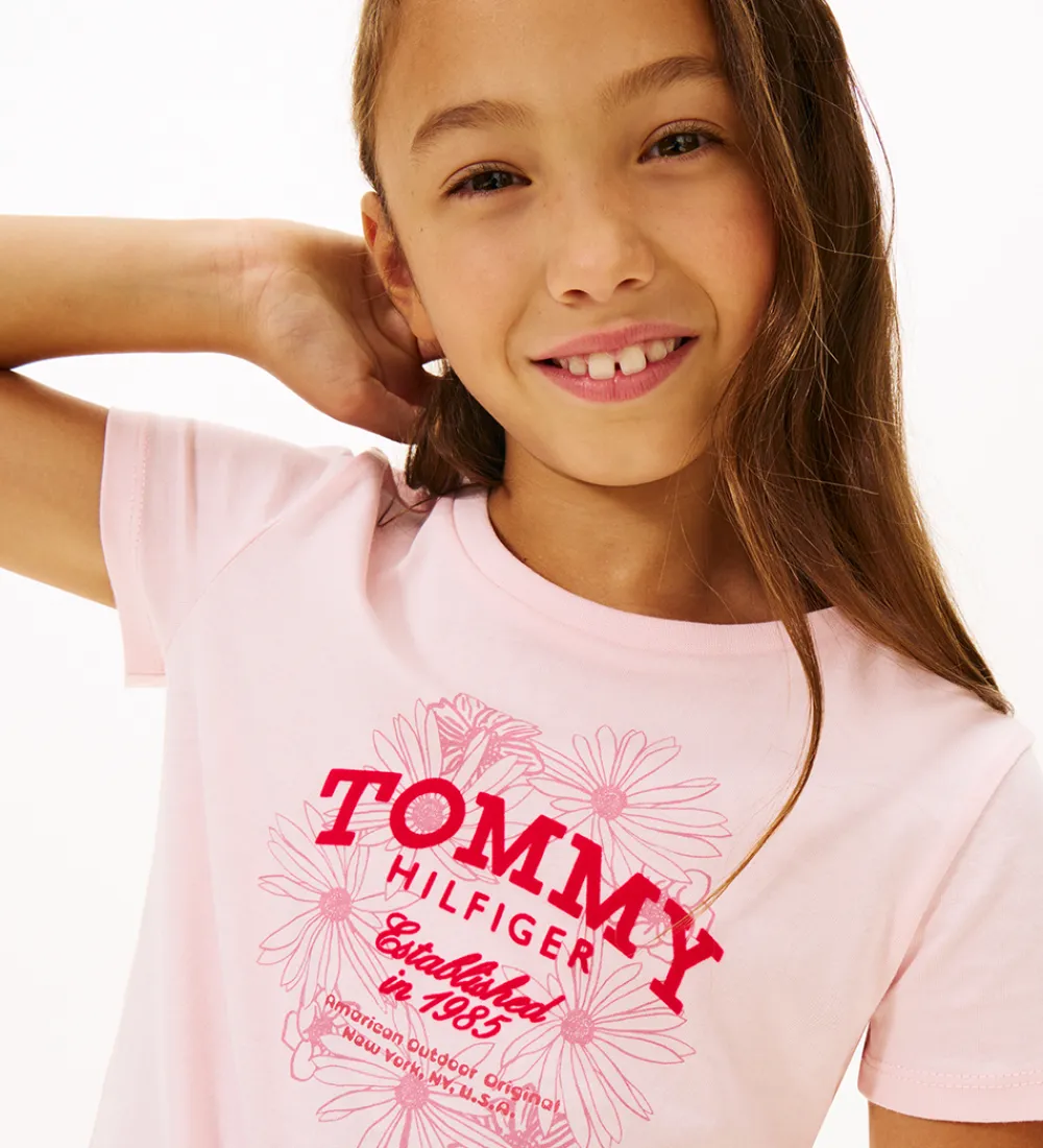 T-Shirts-Tommy Hilfiger T-shirt - Duchess Pink