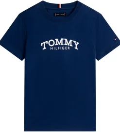 Tommy Hilfiger T-Shirts*T-shirt - Monotype - Dark Night Navy
