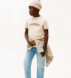 T-Shirts-Tommy Hilfiger T-shirt - Monitype - Gulf Sand/Beige