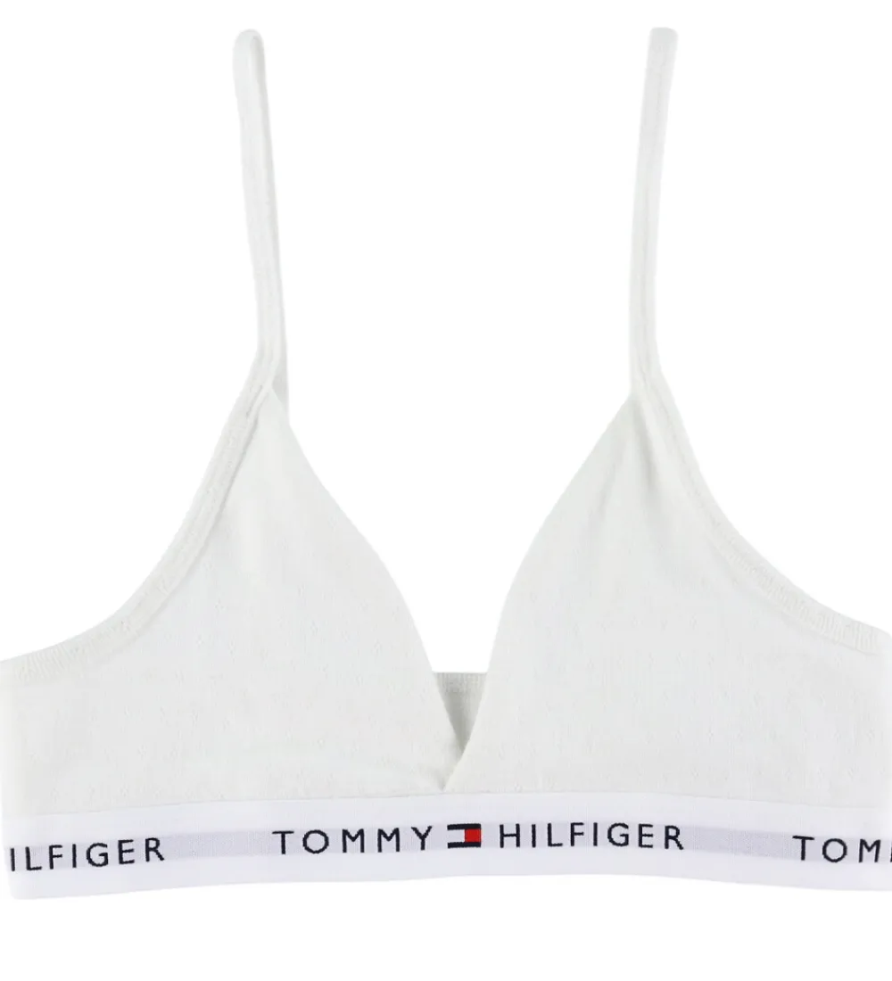 Tommy Hilfiger Undertøj*Undertøj - Ecru White m. Hulmønster