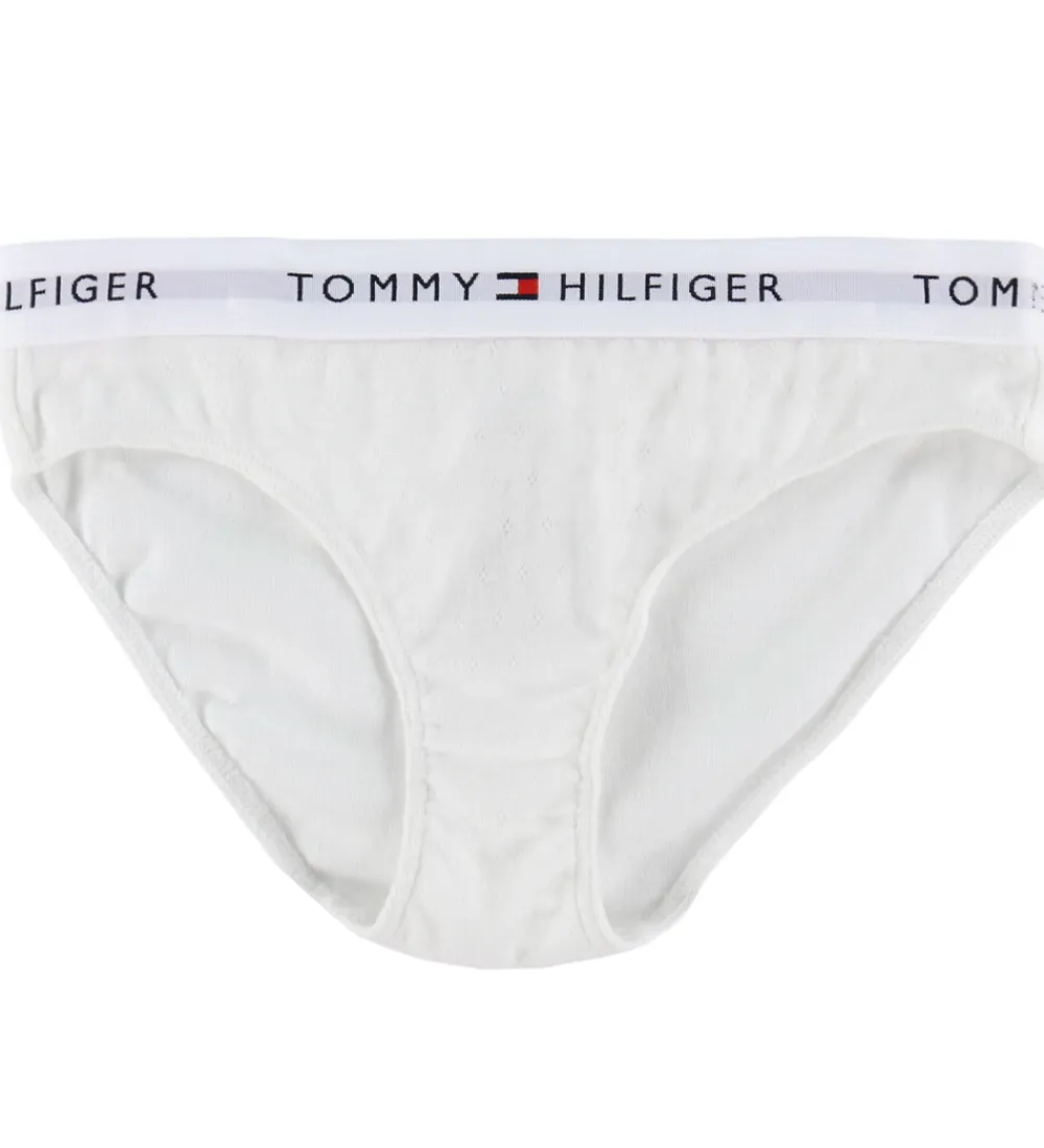 Tommy Hilfiger Undertøj*Undertøj - Ecru White m. Hulmønster