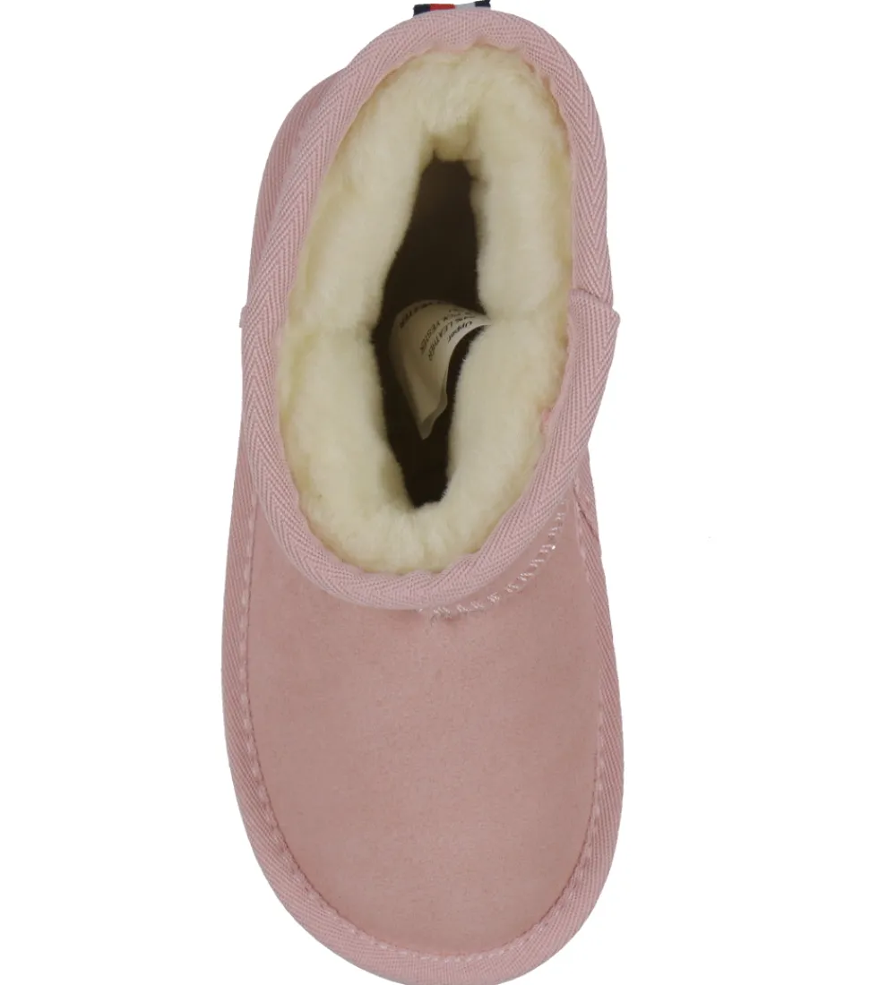 Bamsestøvler-Tommy Hilfiger Vinterstøvler - Fur Boot - Pink