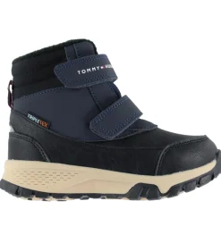 Vinterstøvler-Tommy Hilfiger Vinterstøvler - Tex - Sort/Blå