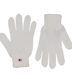 Handsker Og Luffer-Tommy Hilfiger TommyHilfiger Handsker - Strik - Ancient White