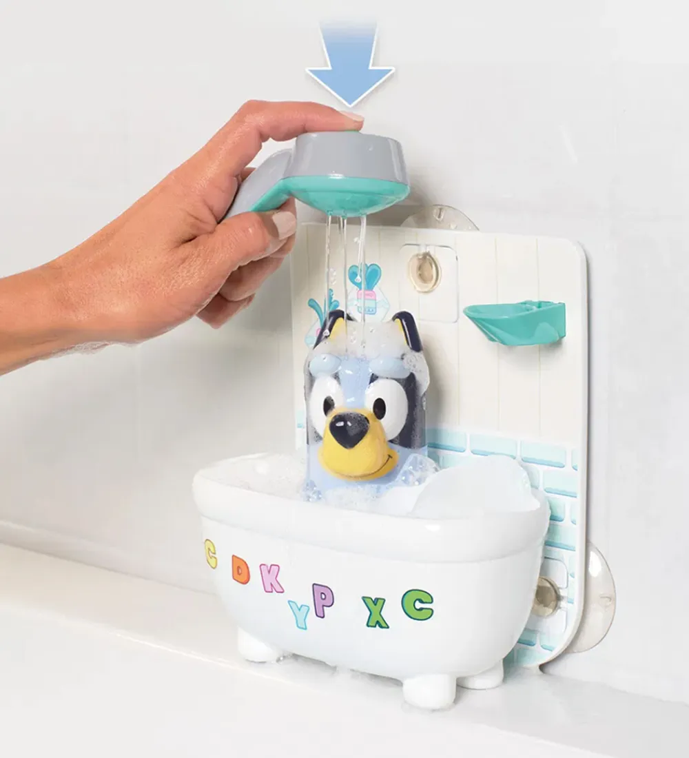 Toomies Badelegetøj|Babylegetøj*Badelegetøj - Bluey's Shower & Scrub