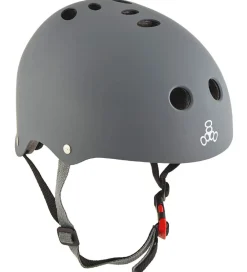 Skaterhjelme-Triple Eight Hjelm - Certified Sweatsaver - Carbon Rubber