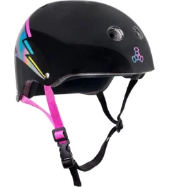 Triple Eight Skaterhjelme*Hjelm - Certified Sweatsaver - Black Hologram