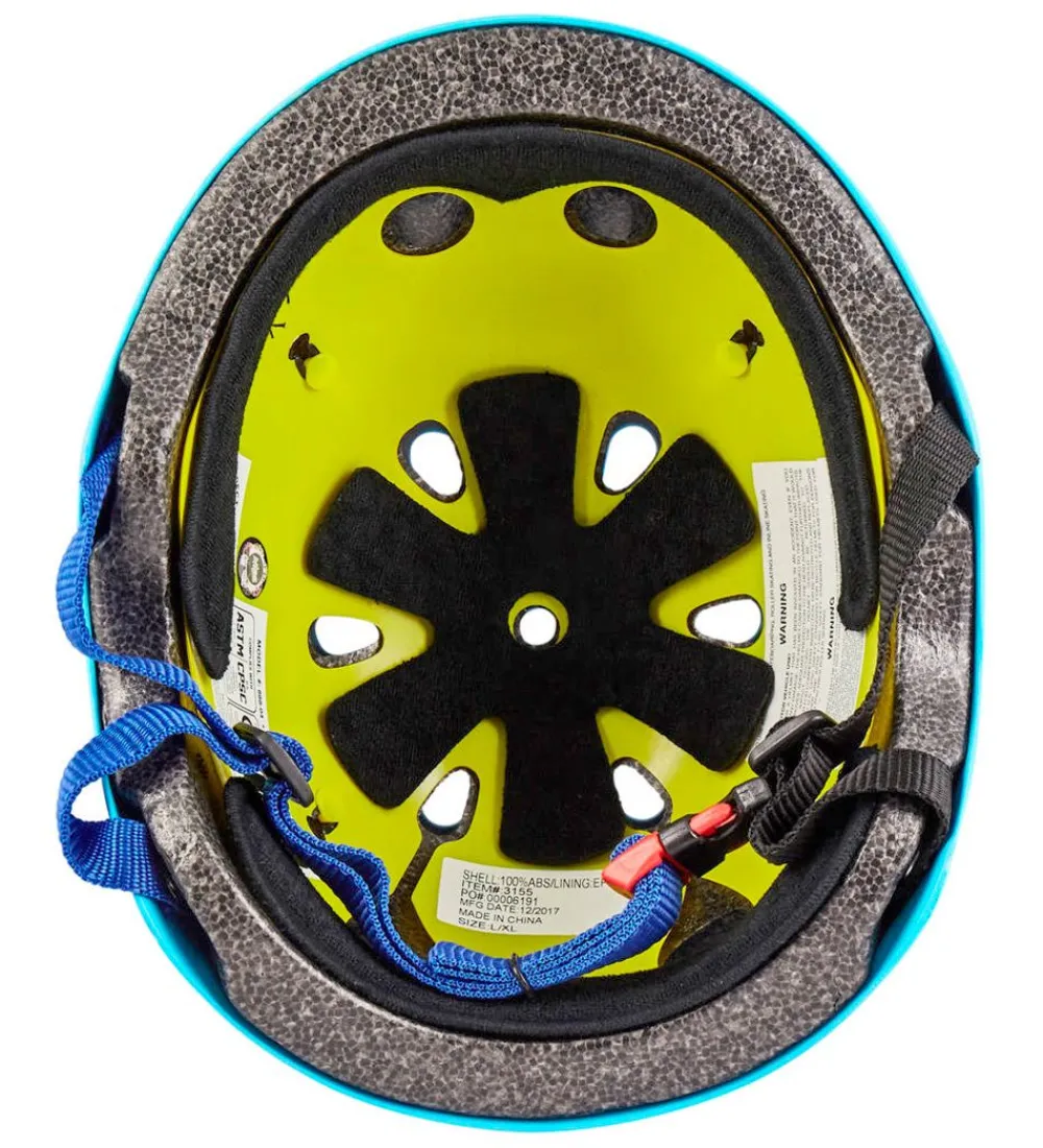 Skaterhjelme-Triple Eight Hjelm - Dual Certified MiPS - Hyper Blue Matte