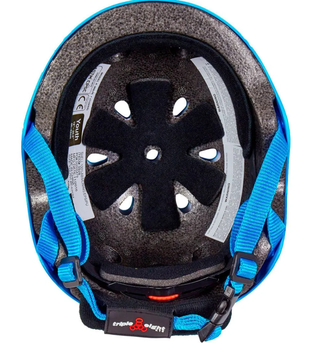 Triple Eight Skaterhjelme*Hjelm - Lil 8 - Blue Glossy