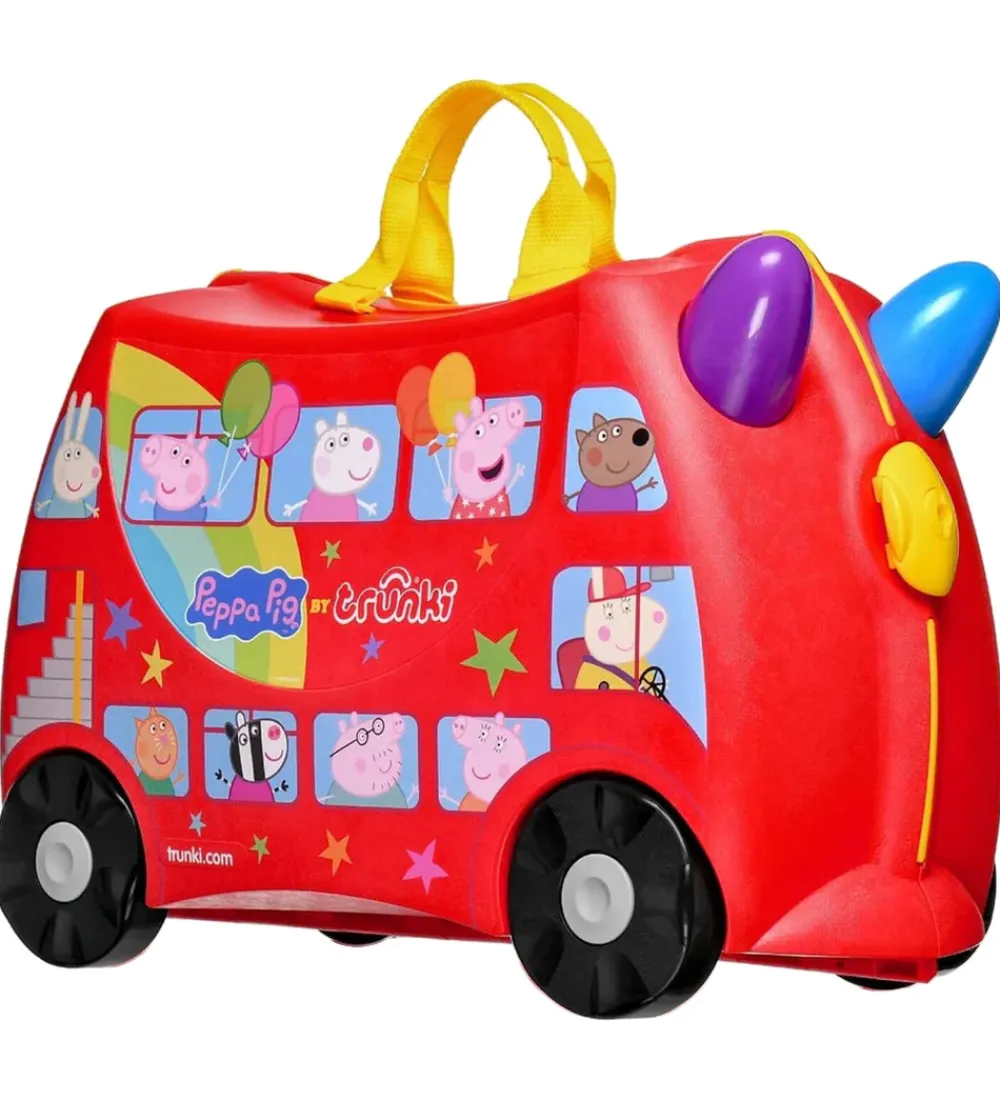 Børnekufferter-Trunki Kuffert - Peppa Pig Party Bus