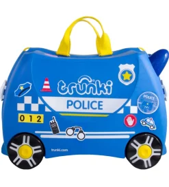 Børnekufferter-Trunki Kuffert - Percy The Policecar