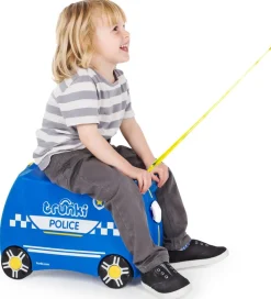 Børnekufferter-Trunki Kuffert - Percy The Policecar