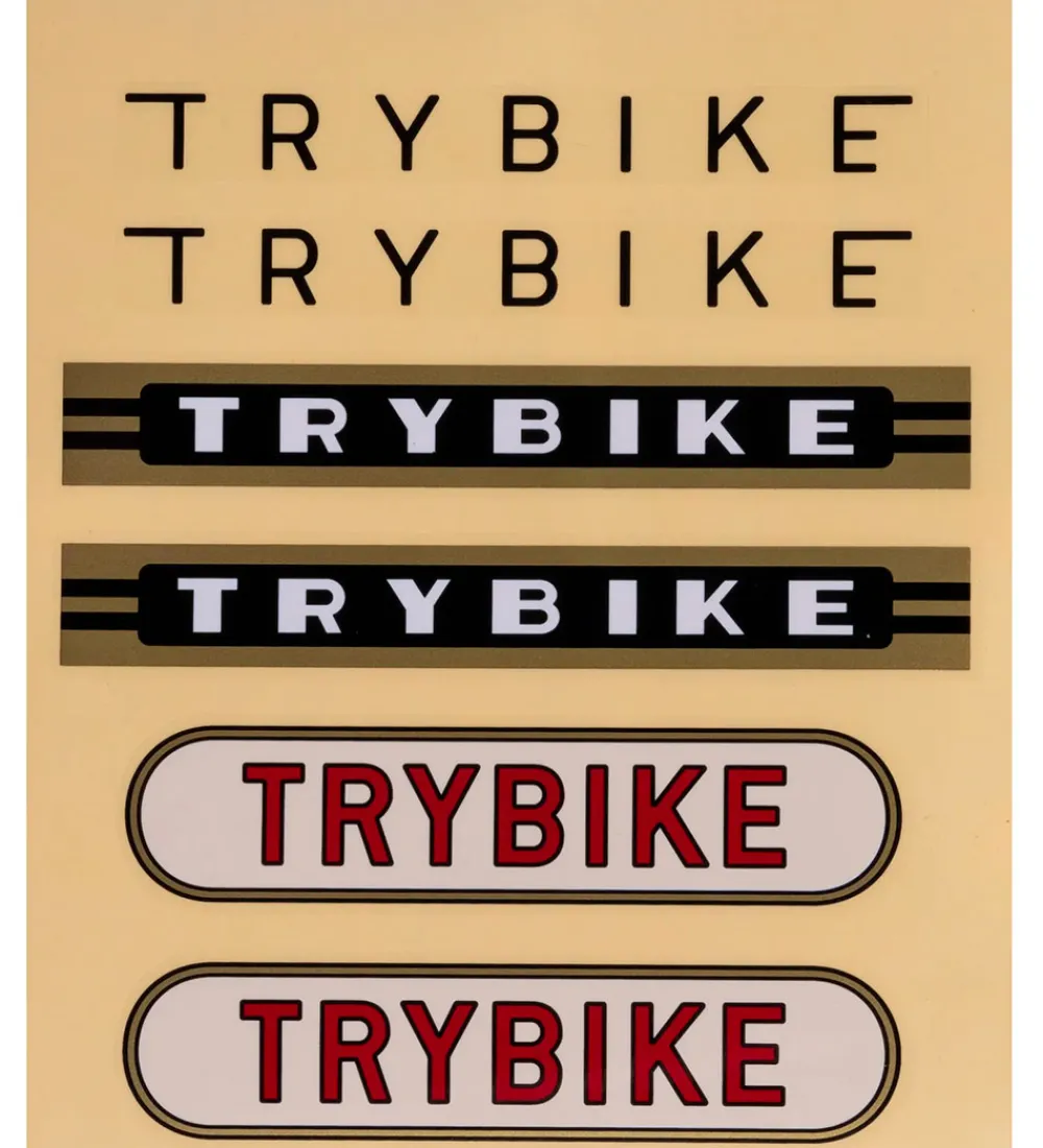 TryBike Løbecykler*Løbecykel - Steel - Vintage Edition - Rød
