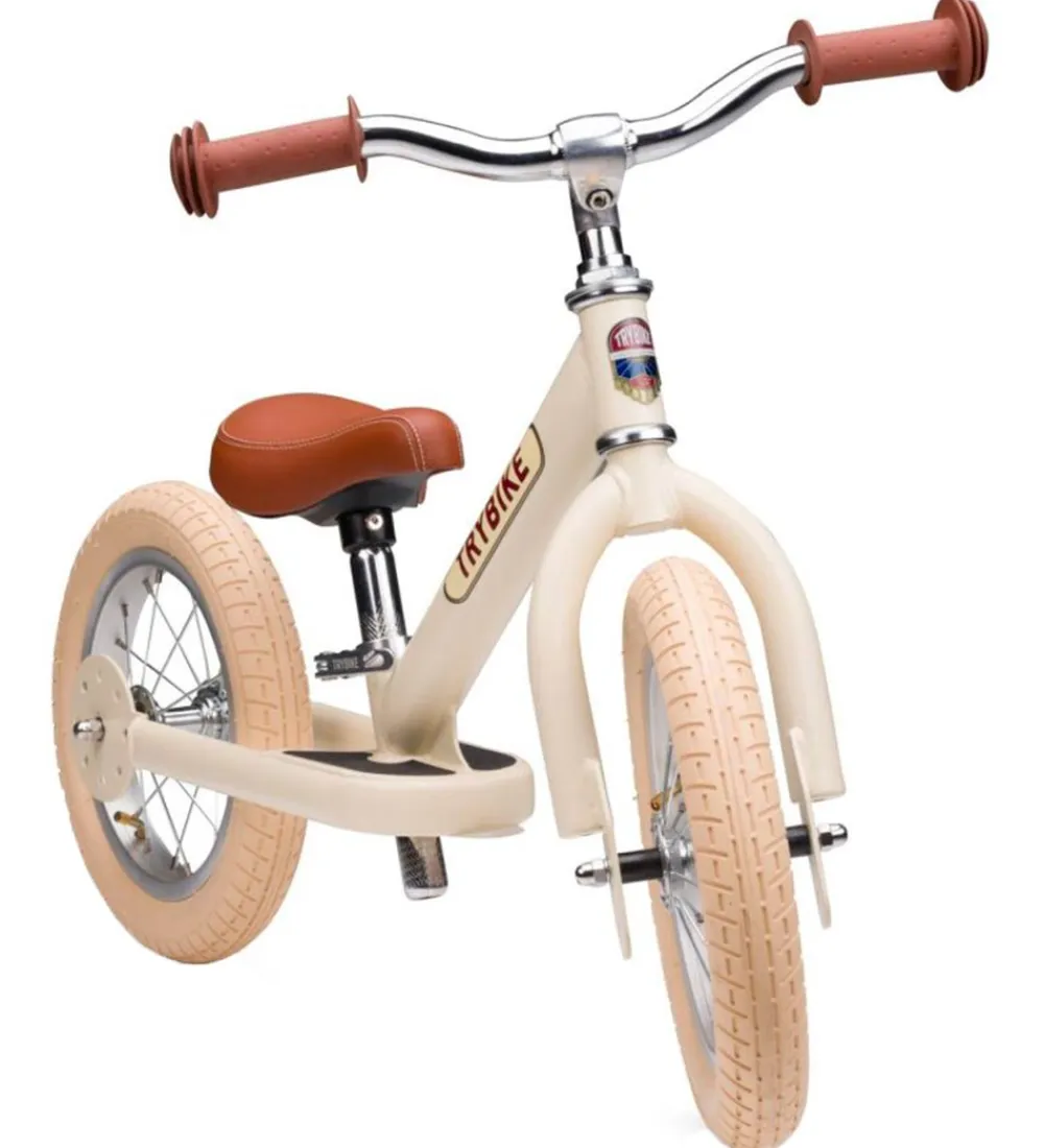 Løbecykler-TryBike Løbecykel - Steel - Vintage Creme