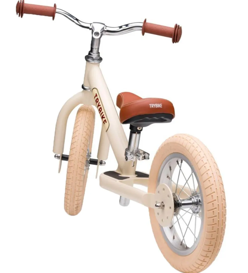 Løbecykler-TryBike Løbecykel - Steel - Vintage Creme