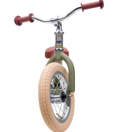 Løbecykler-TryBike Løbecykel - Steel - Vintage Edition - Støvet Grøn