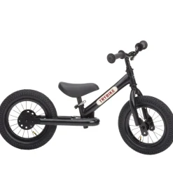 TryBike Løbecykler*Løbecykel - Steel - Sort