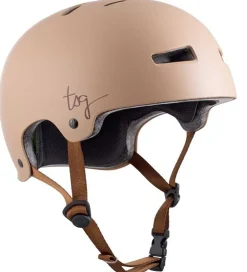 TSG Børnesikkerhed|Skaterhjelme*Cykelhjelm - Evolution - Satin Desert Dust