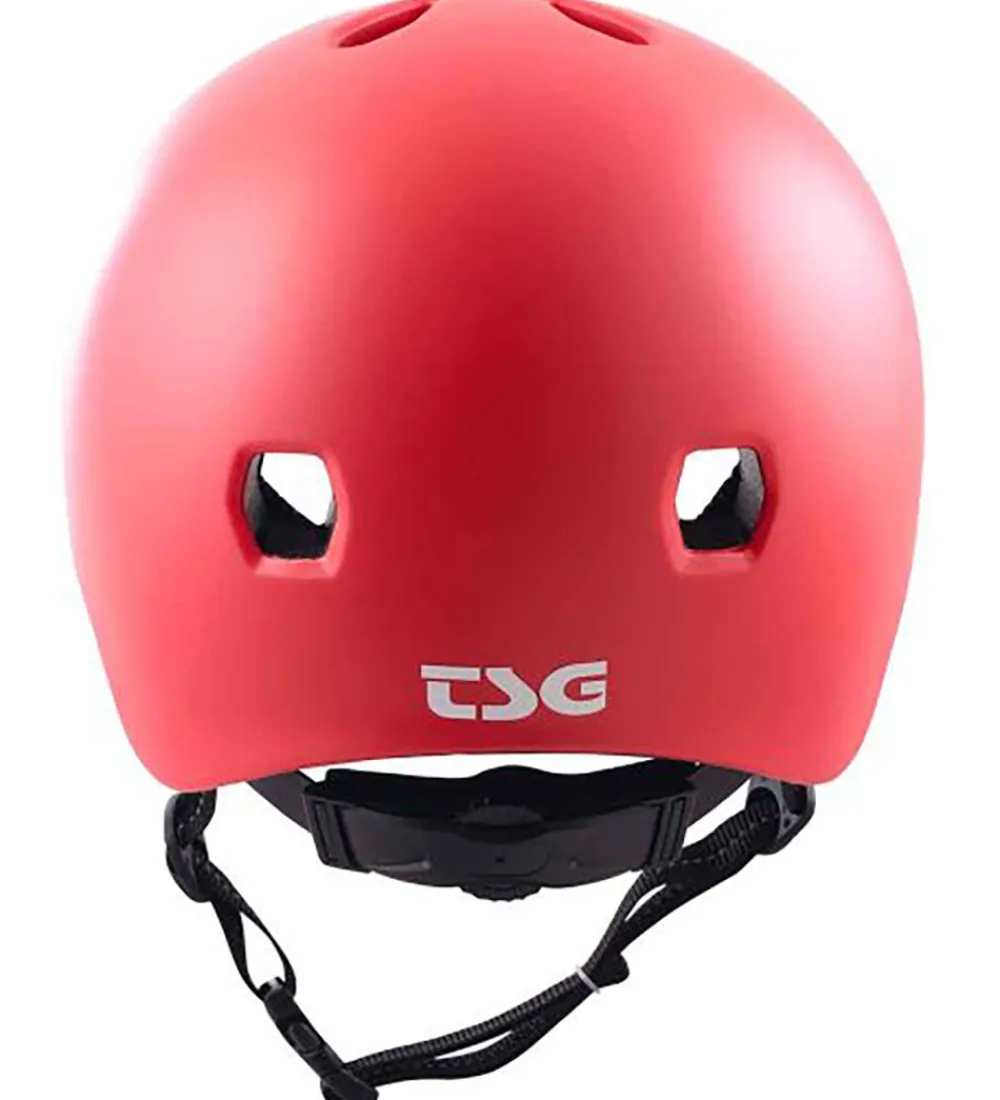 Børnesikkerhed|Skaterhjelme-TSG Cykelhjelm - Mata Solid Color - Satin Gentle Red