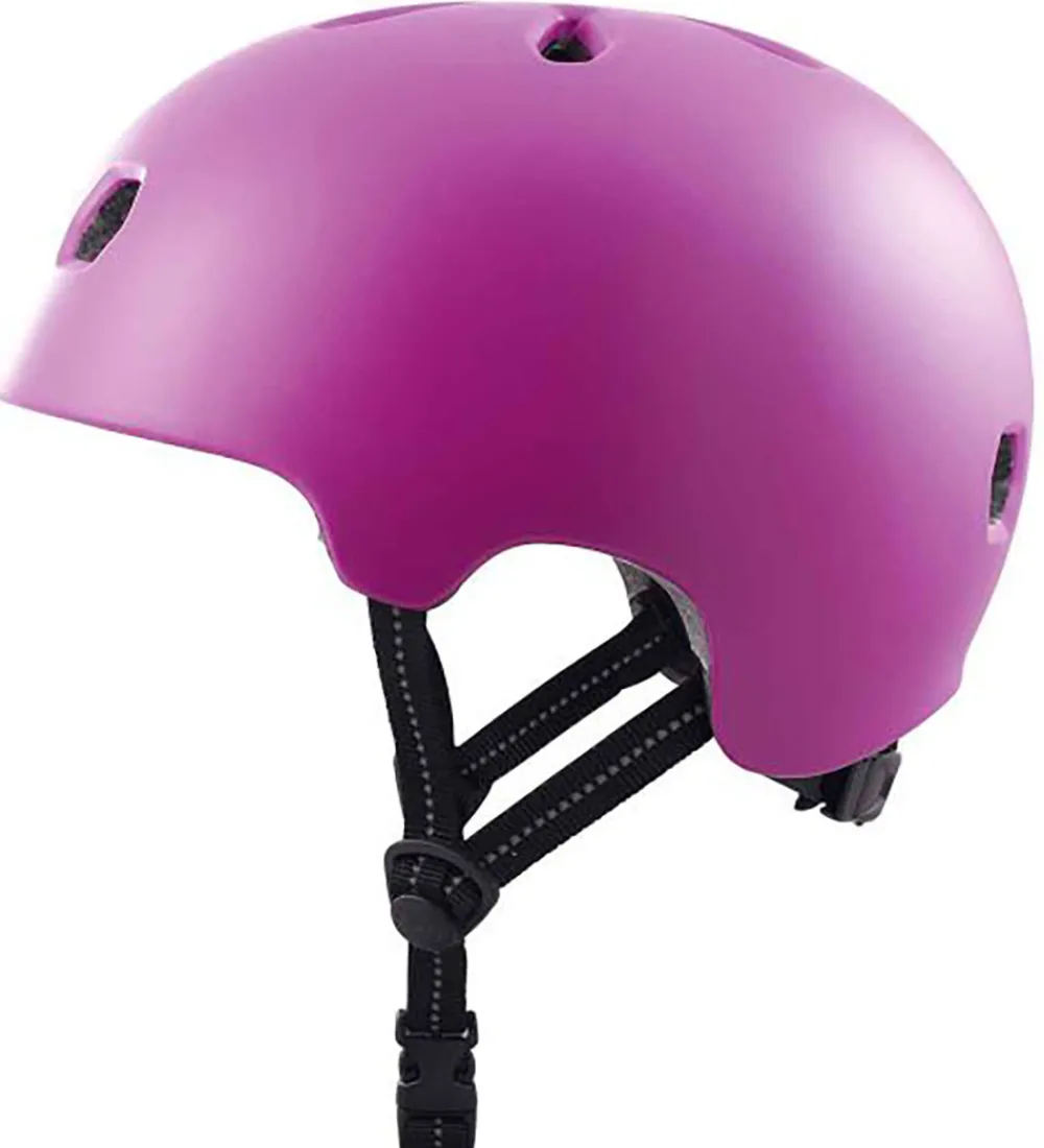 Børnesikkerhed|Skaterhjelme-TSG Cykelhjelm - Meta Solid Color - Satin Purple Magic