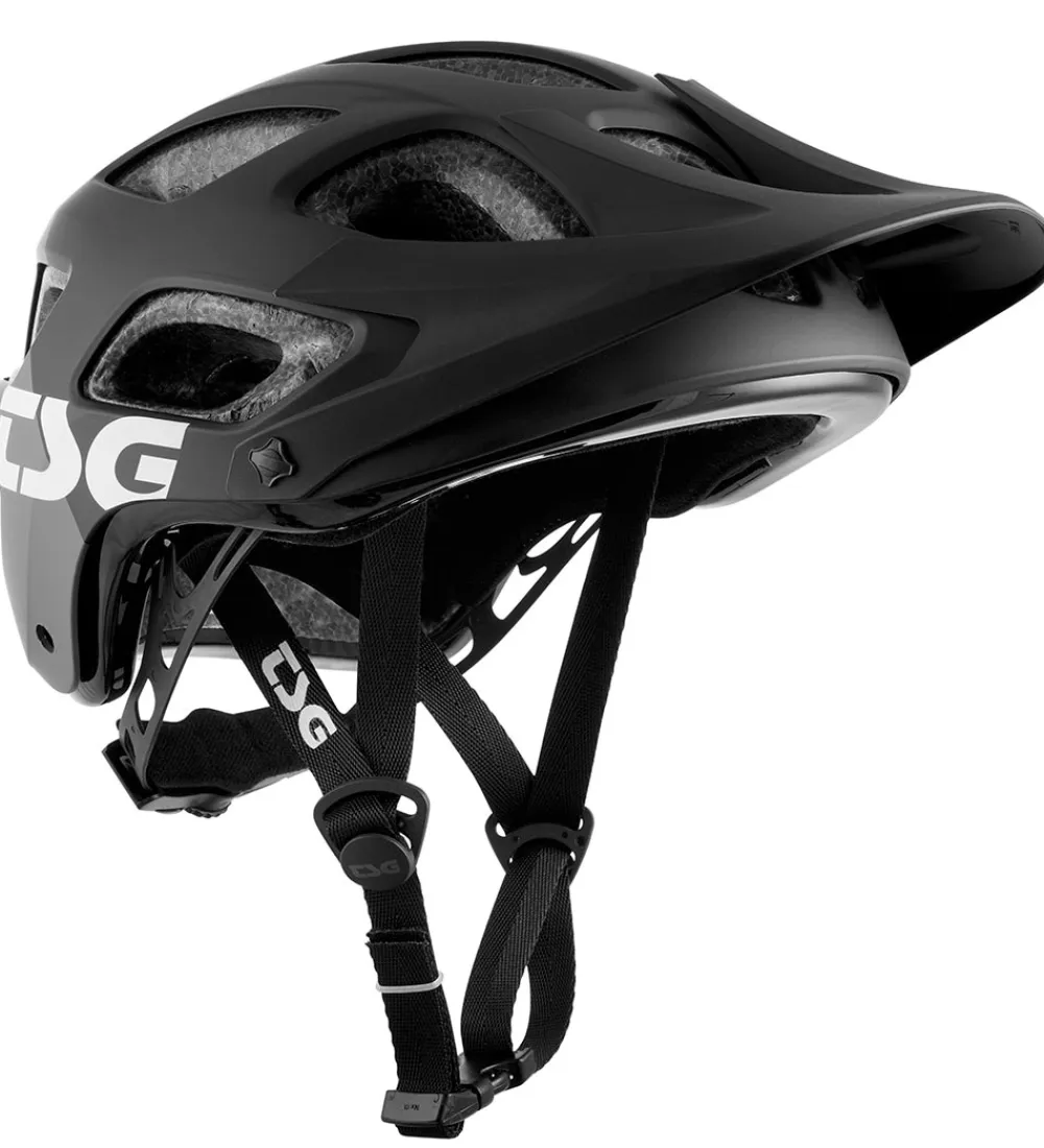 Skaterhjelme|Cykelhjelme-TSG Mountainbikehjelm - Seek FR Graphic - Flow Grey/Sort