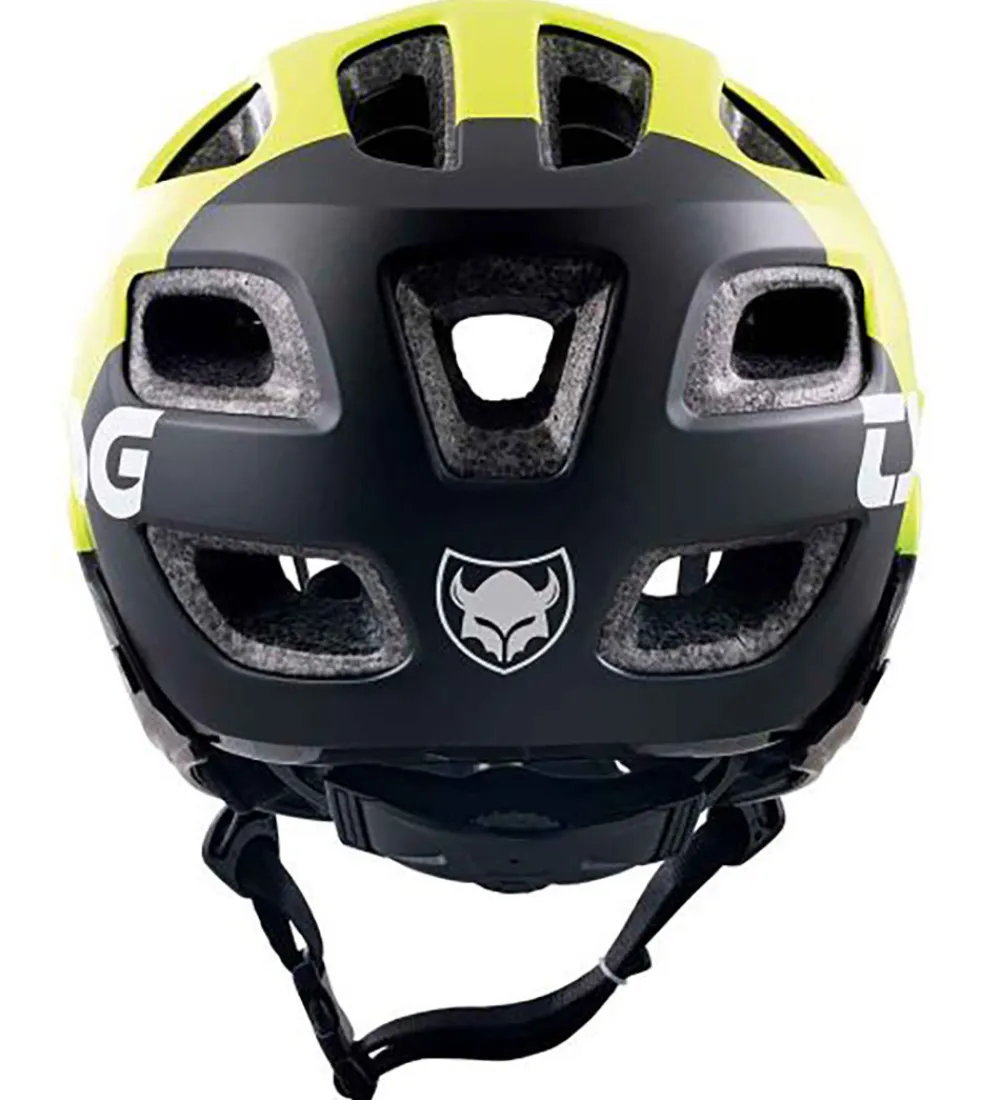 TSG Børnesikkerhed|Skaterhjelme*Mountainbikehjelm - Seek FR Graphic - Flow Black/Gul