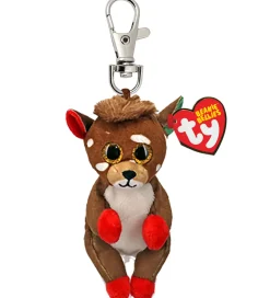 Nøgleringe-Ty Nøglering m. Bamse - Beanie Bellies - 10 cm - Juno
