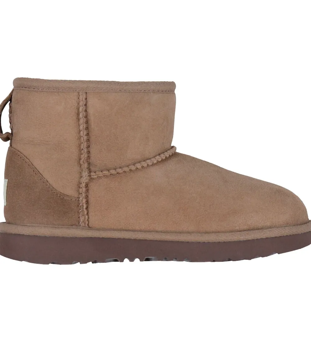 Bamsestøvler-UGG Bamsestøvler - Classic Mini II - Rocky Oak