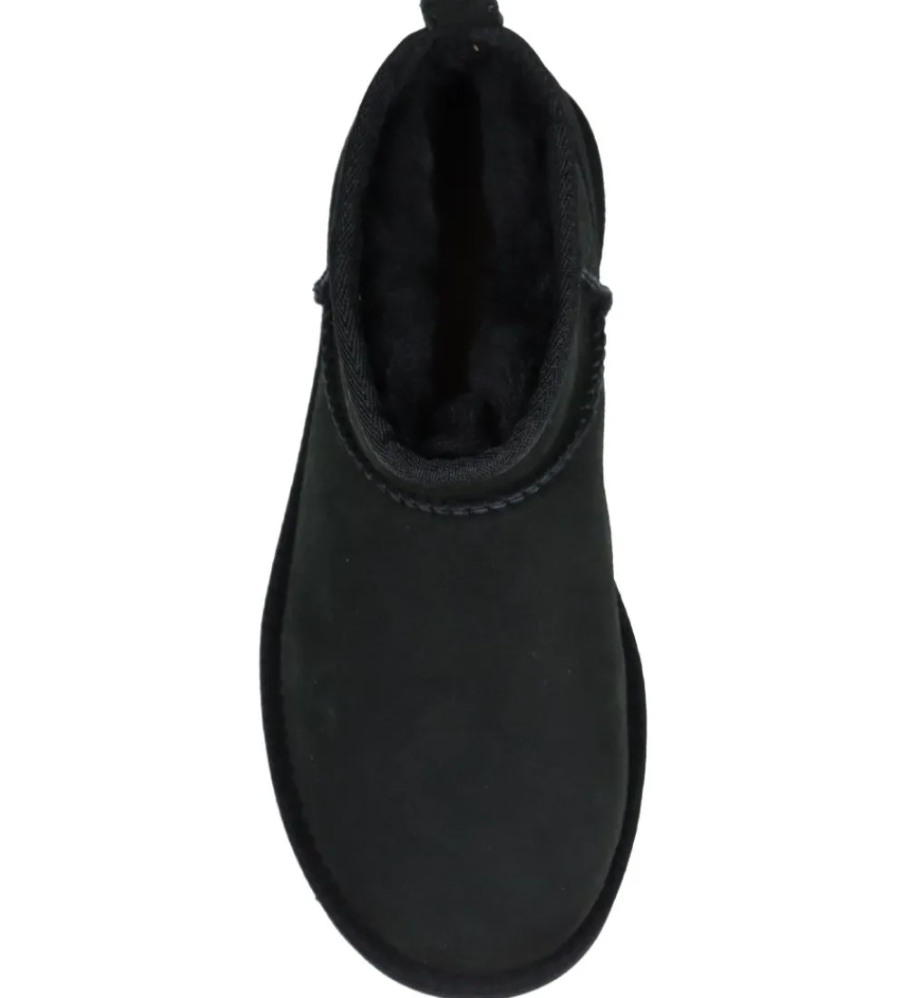 UGG Bamsestøvler*Bamsestøvler - Classic Ultra Mini - Sort