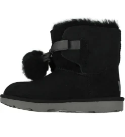 UGG Bamsestøvler*Bamsestøvler - Gita - Sort m. Pom Poms