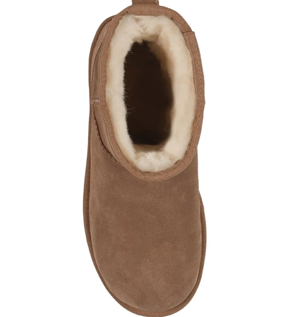 UGG Bamsestøvler*Bamsestøvler - W Classic Mini II - Chestnut