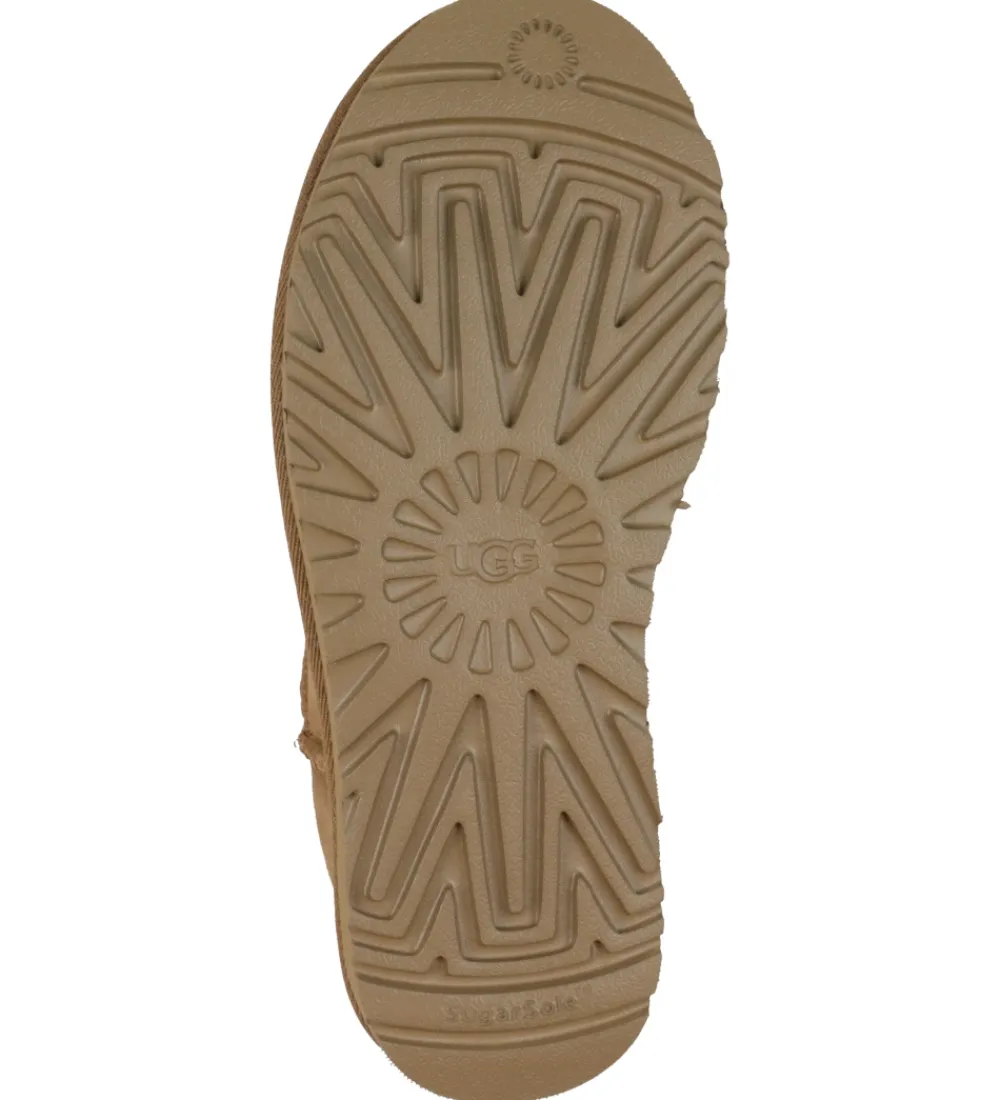 UGG Bamsestøvler*Bamsestøvler - W Classic Ultra Mini - Chestnut