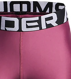 Træningsbukser|Gymnastiktøj-Under Armour Leggings - HeatGear - Fuchsia Dusk