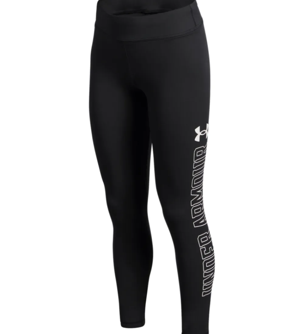 Træning Og Gymnastik|Træningsbukser-Under Armour Leggings - Motion - Sort