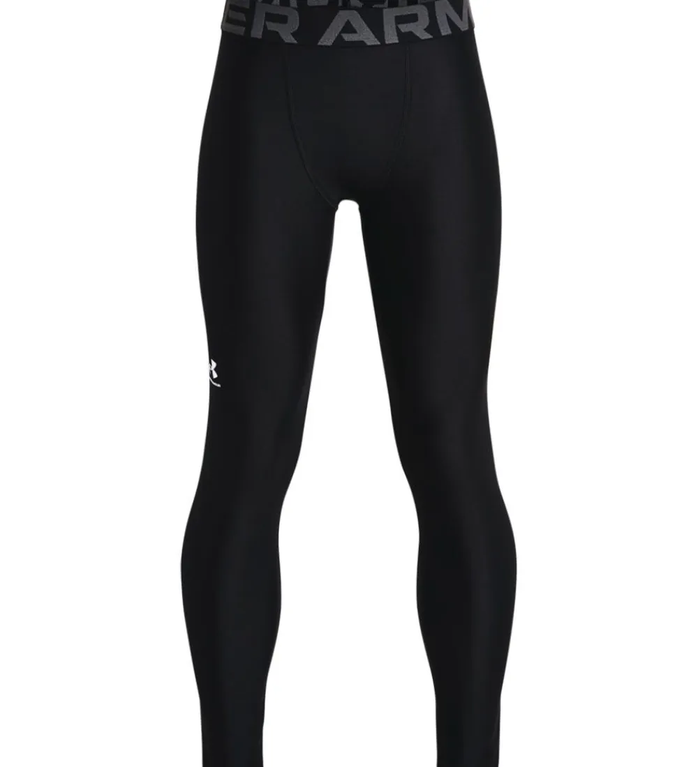 Træningsbukser|Gymnastiktøj-Under Armour Leggings - UA HG - Sort