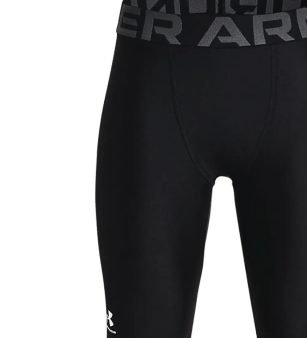 Træningsbukser|Gymnastiktøj-Under Armour Leggings - UA HG - Sort