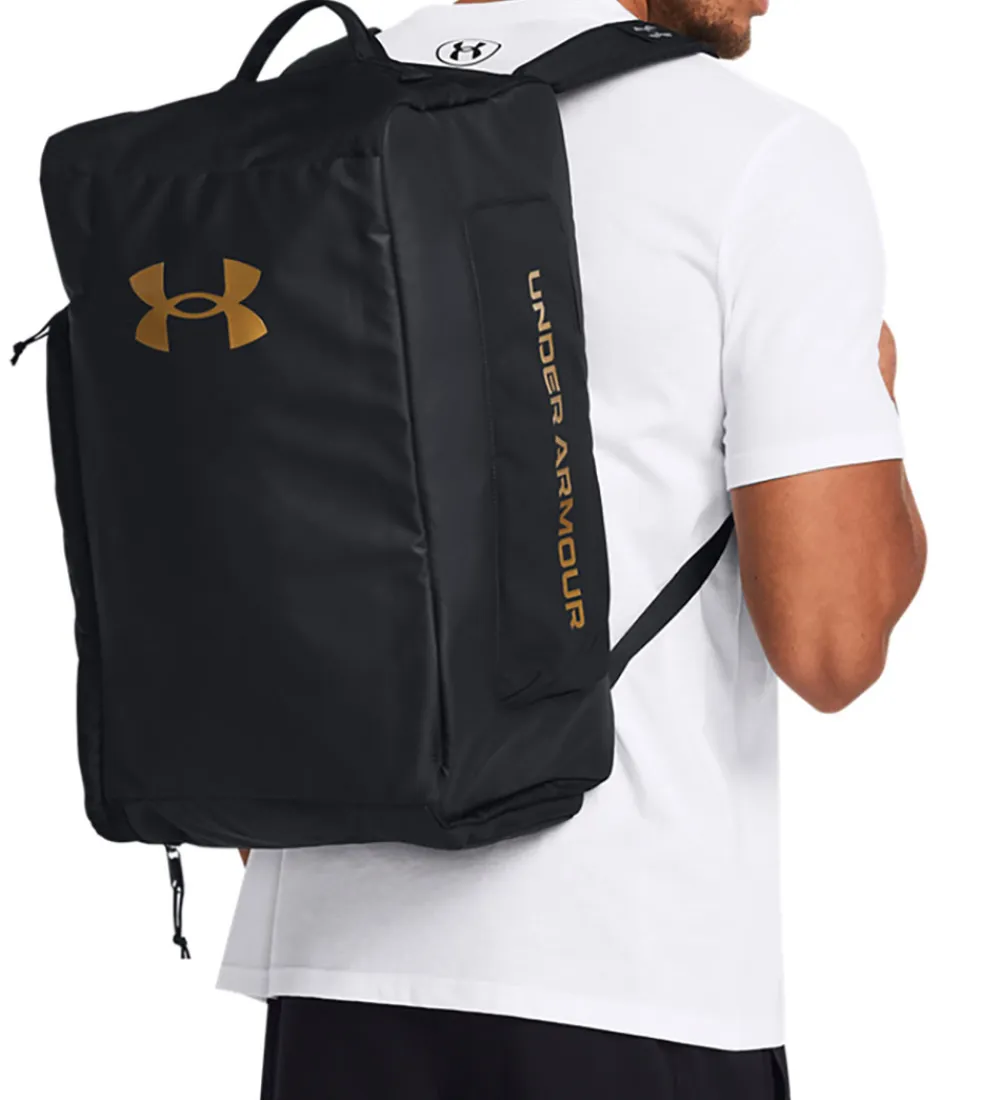 Sportstasker-Under Armour Sportstaske - Contain Duo Duffle S - 40 L - Sort/Gu