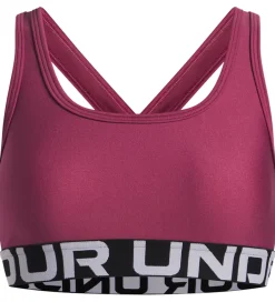 T-Shirts Og Toppe|Træning Og Gymnastik-Under Armour Sportstop - Crossback - Fucksia Dusk